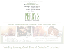 Tablet Screenshot of perrysjewelry.com